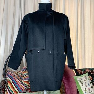 80s Funnel Coat, Union Label